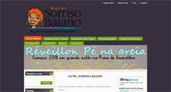 Desktop Screenshot of hotelsorrisobaiano.com