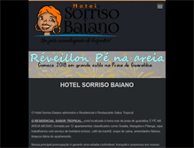 Tablet Screenshot of hotelsorrisobaiano.com